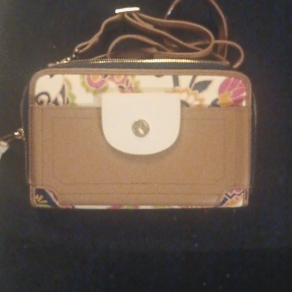 spartina cellphone /wallet clutch